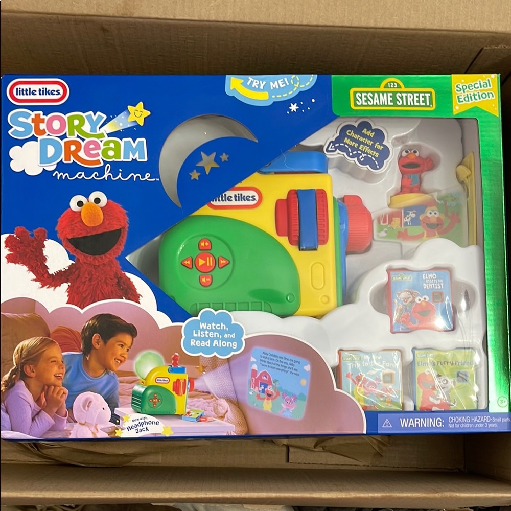 Sesame Street Story Dream Machine - Green and Red